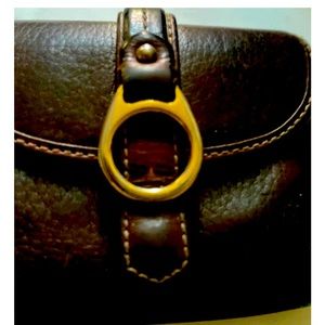 VINTAGE Dooney and bourke wallet Circa 1975. Beautiful,Pic Shows Some Fraying.